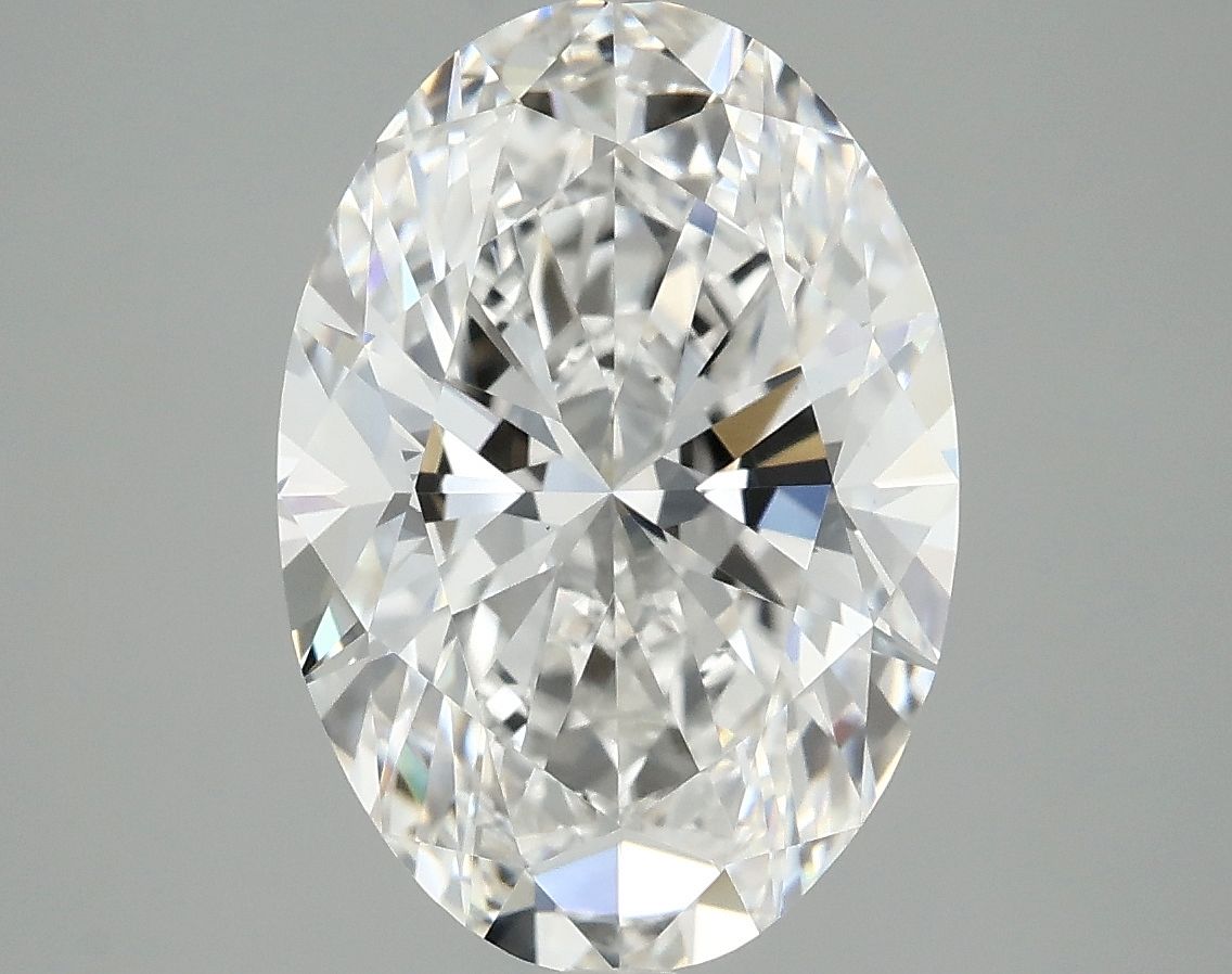 4.08 ct. oval Lab Grown Diamond front image