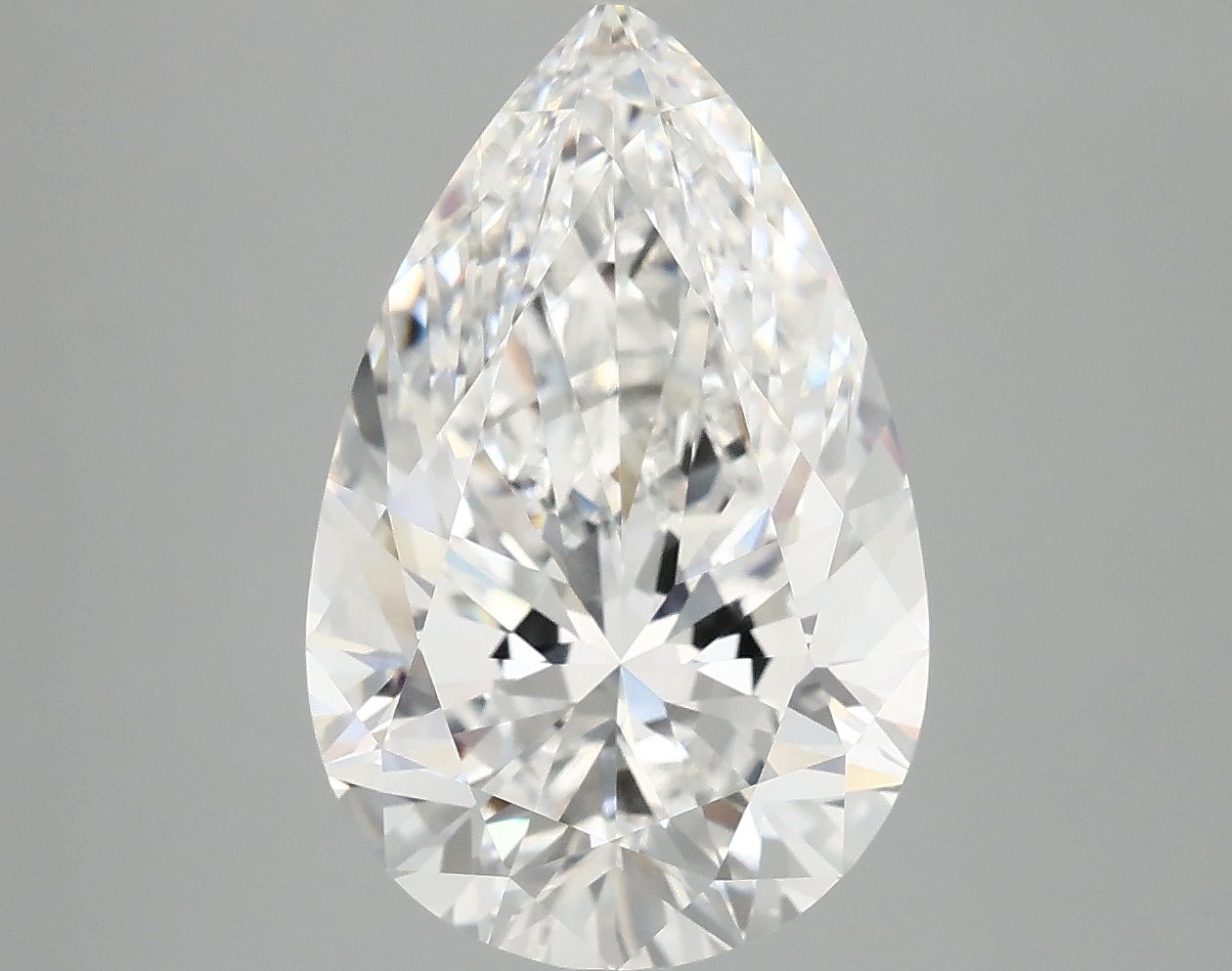 4.98 ct. pear Lab Grown Diamond front image