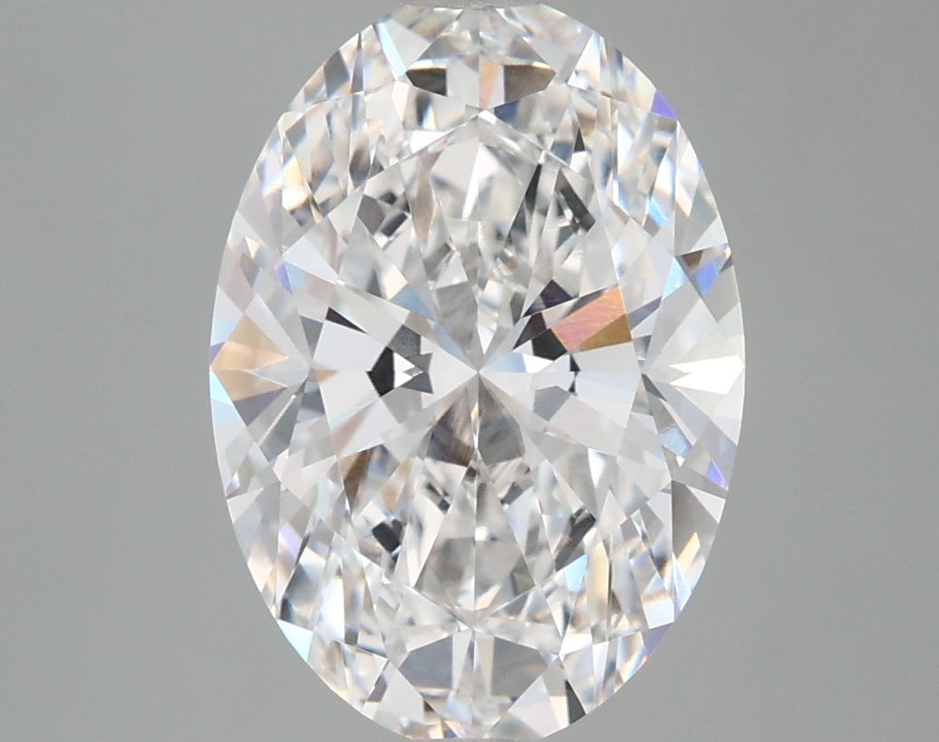 3.83 ct. oval Lab Grown Diamond front image