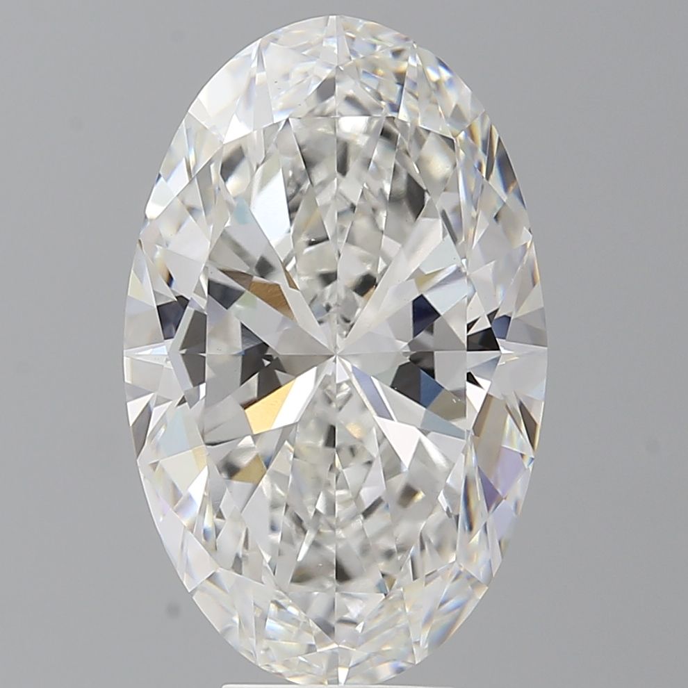 7.51 ct. oval Lab Grown Diamond front image