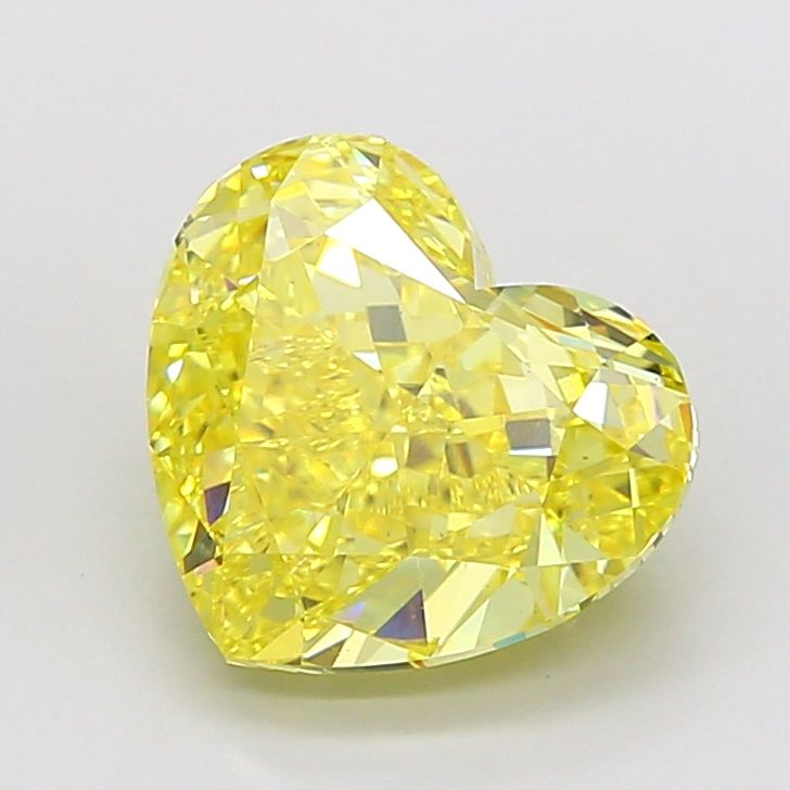 5.02 ct. heart Lab Grown Diamond front image