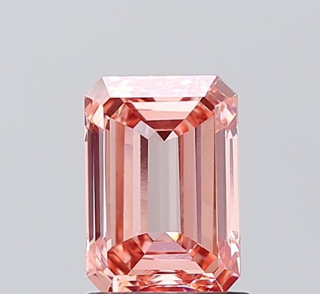 1.47 ct. emerald Lab Grown Diamond front image
