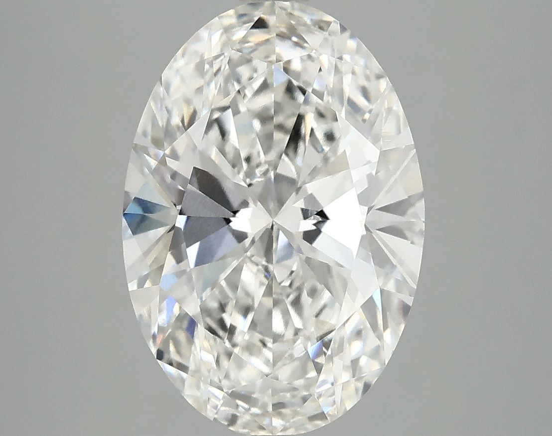 3.99 ct. oval Lab Grown Diamond front image