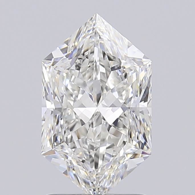 1.5 ct lab-grown Hexagonal Diamond