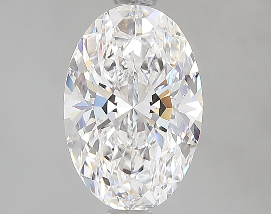 2.01 ct. oval Lab Grown Diamond front image