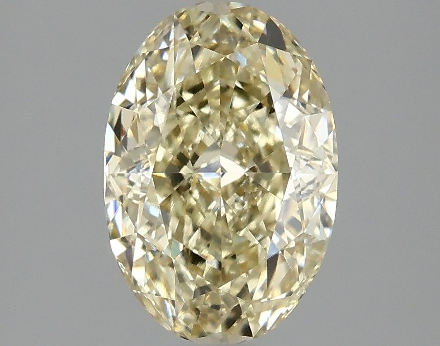 2.08 ct. oval Lab Grown Diamond front image