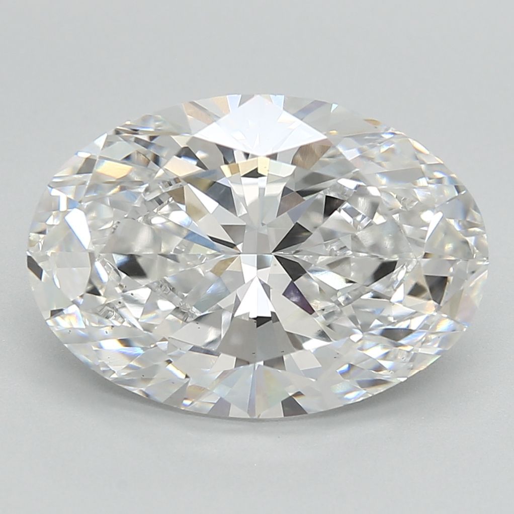 5.02 ct. oval Lab Grown Diamond front image
