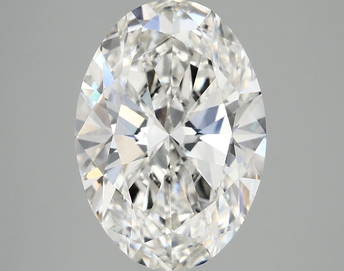 4.05 ct. oval Lab Grown Diamond front image