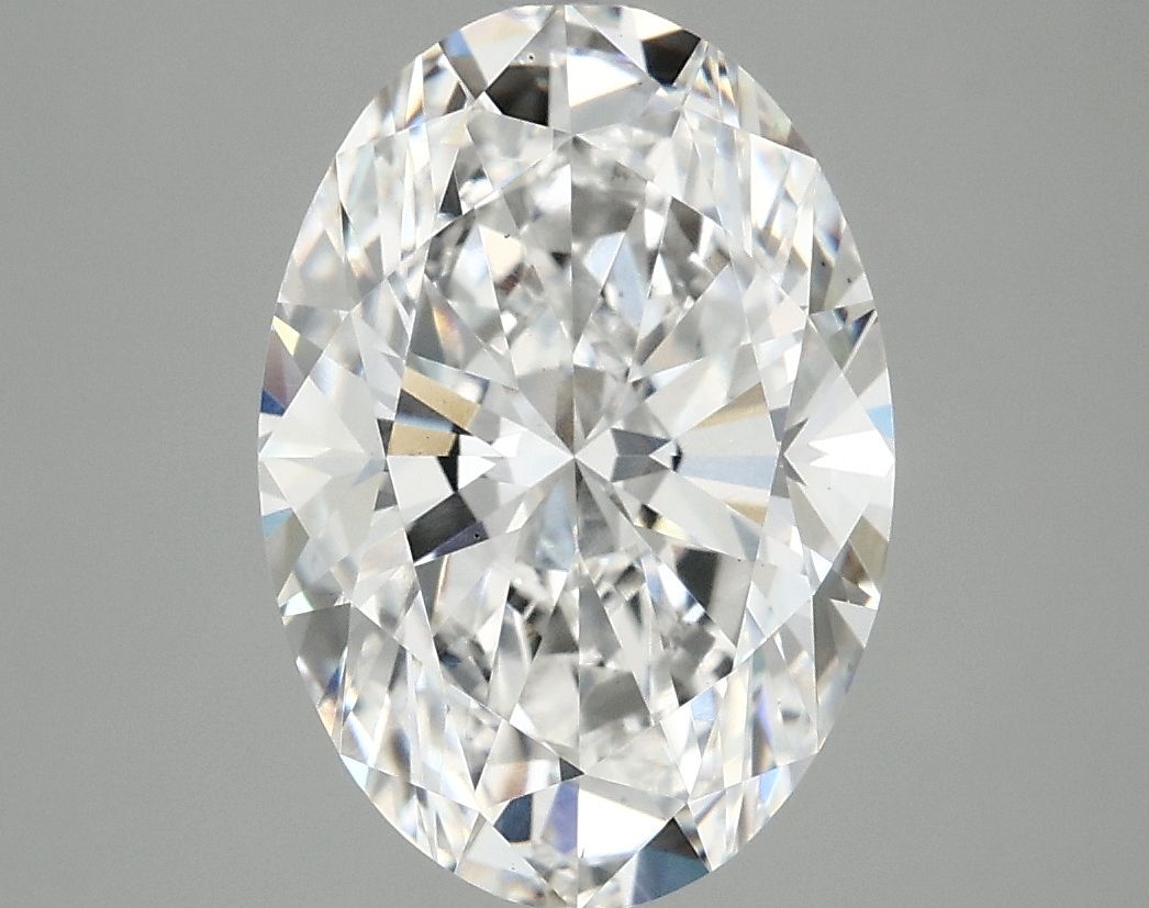 3.91 ct. oval Lab Grown Diamond front image