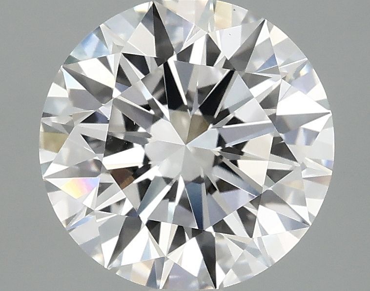 2.56 ct. round Lab Grown Diamond front image