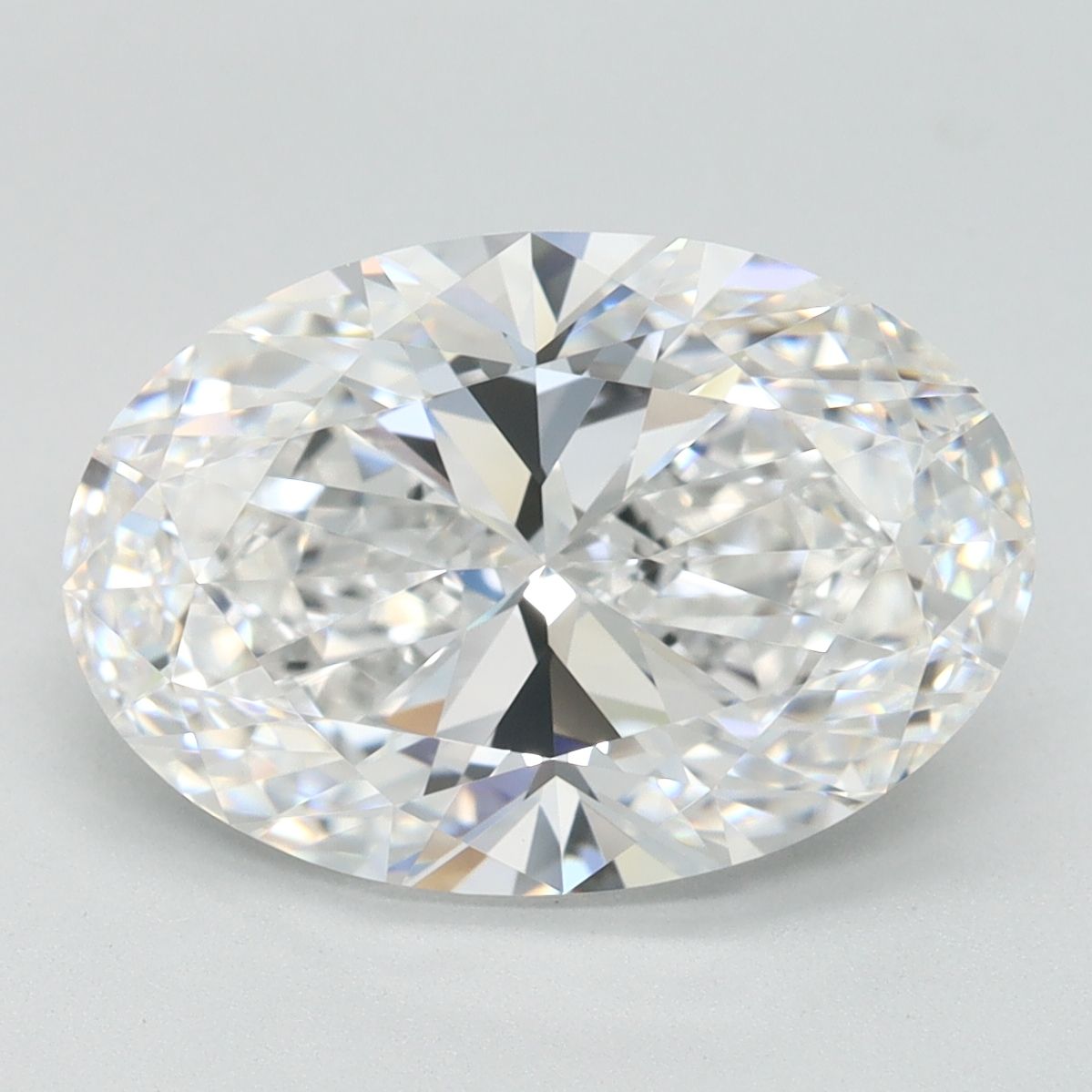 3.78 ct. oval Lab Grown Diamond front image