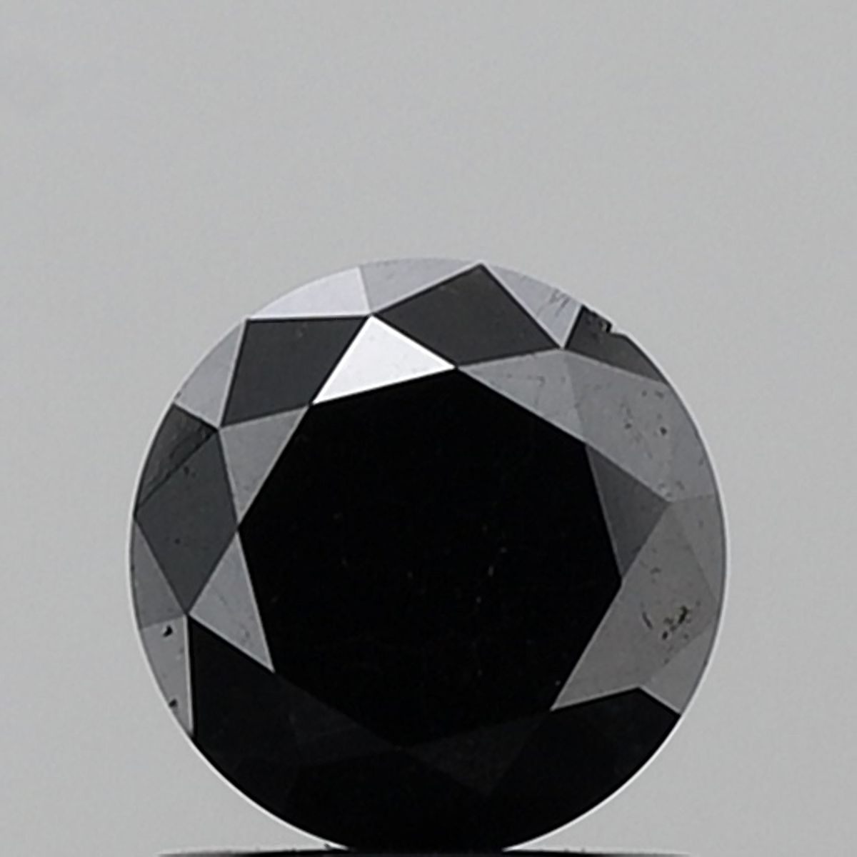 1.17 Carat Round Diamond Fancy Black VVS2