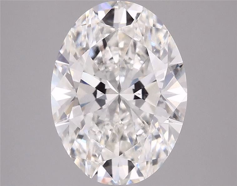 2.84 ct. oval Lab Grown Diamond front image