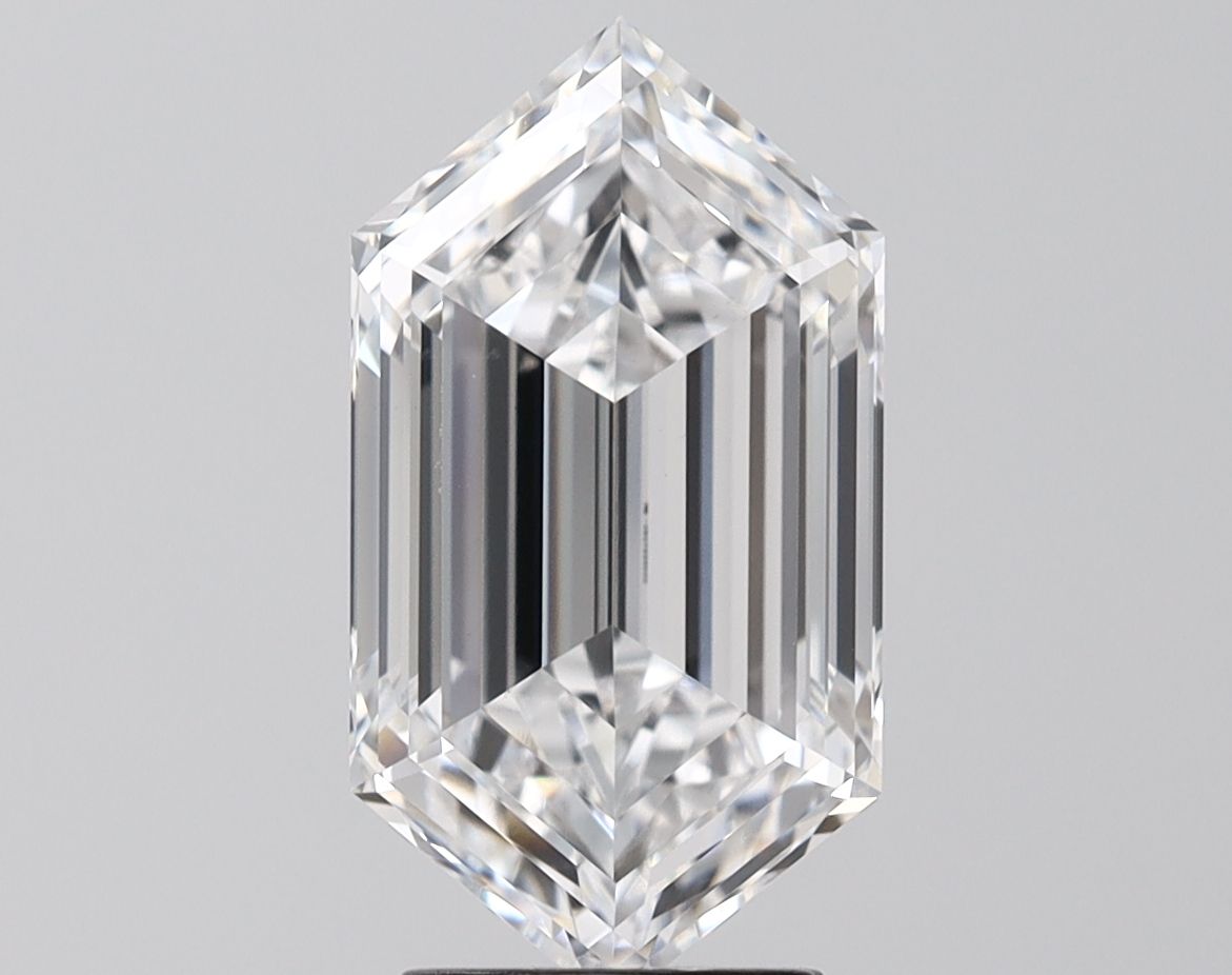 3.55 ct lab-grown Hexagonal Diamond