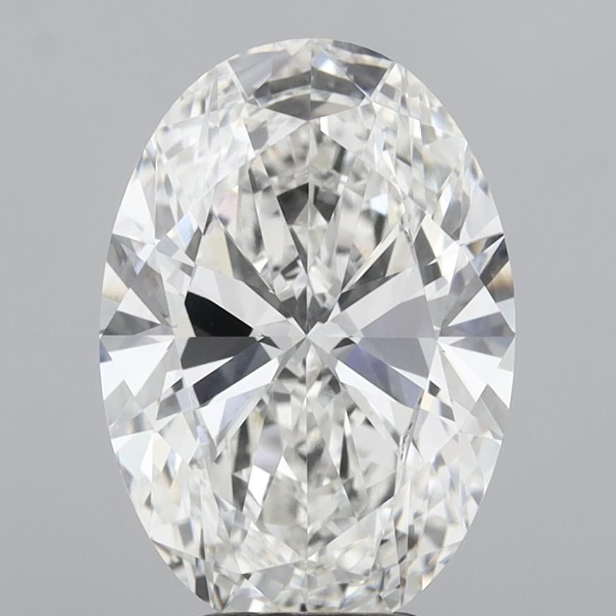 5.01 ct. oval Lab Grown Diamond front image