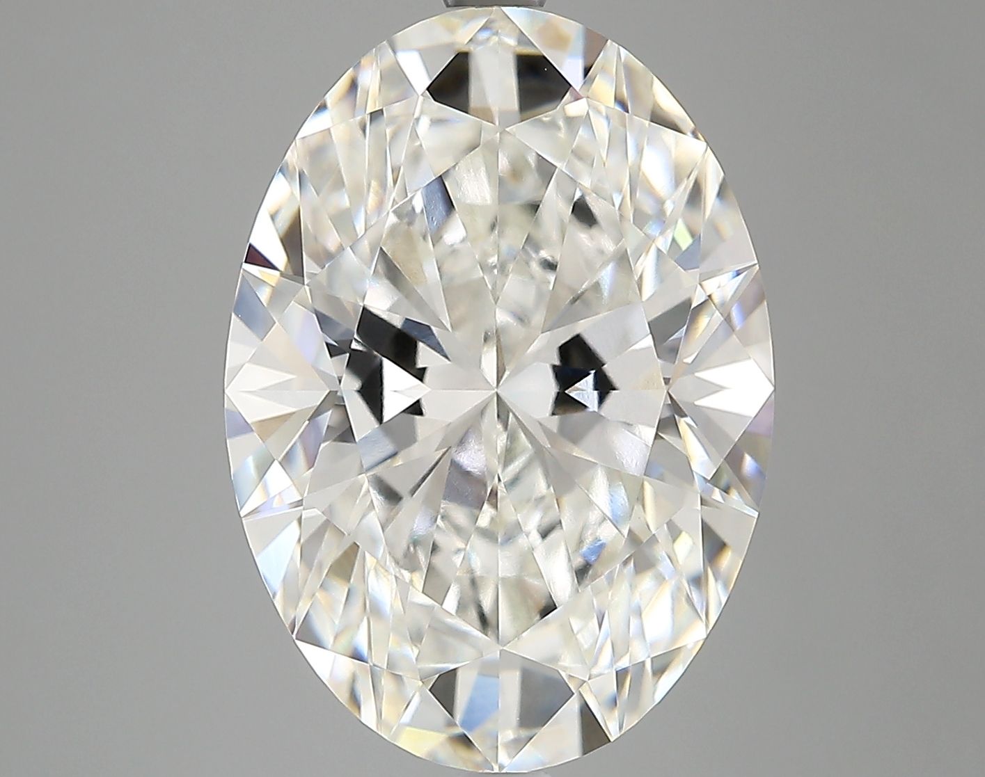 6.09 ct. oval Lab Grown Diamond front image