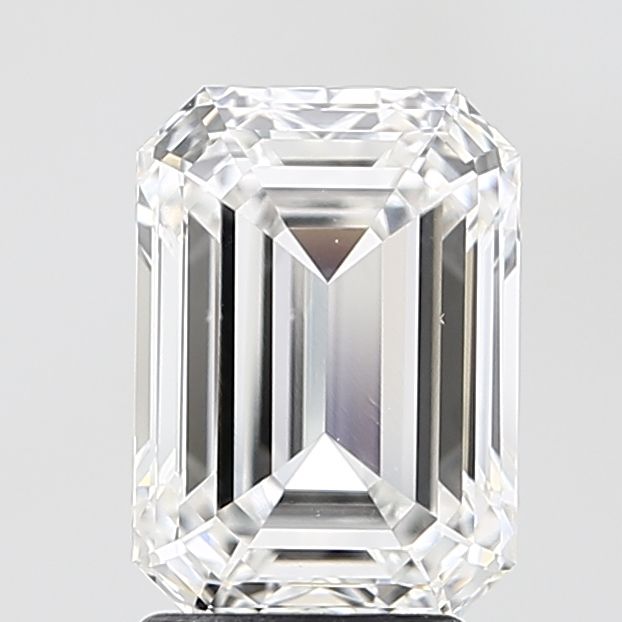 3 carat f VS1 EX Cut IGI emerald diamond