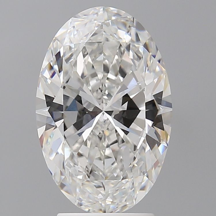 3.58 ct. oval Lab Grown Diamond front image