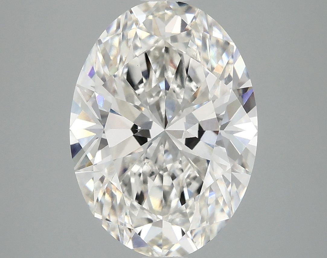 4.09 ct. oval Lab Grown Diamond front image