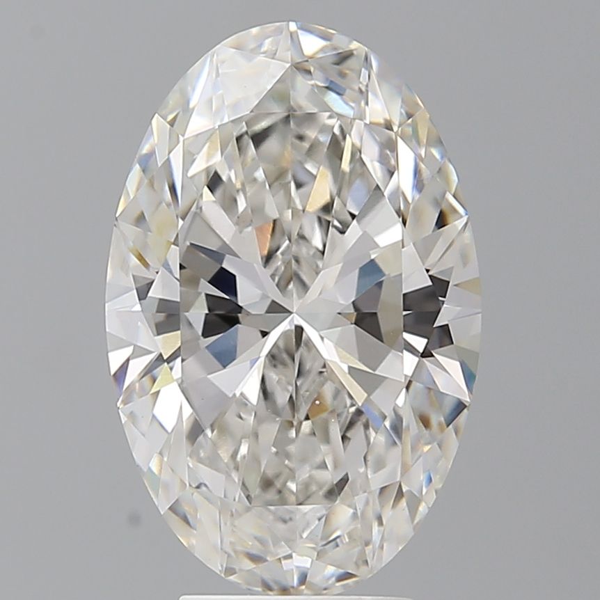 5.05 ct. oval Lab Grown Diamond front image