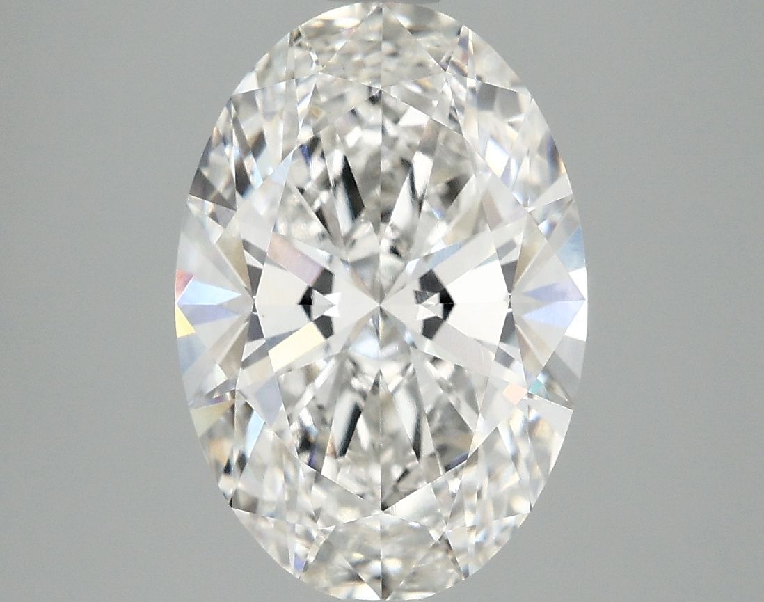 3.78 ct. oval Lab Grown Diamond front image