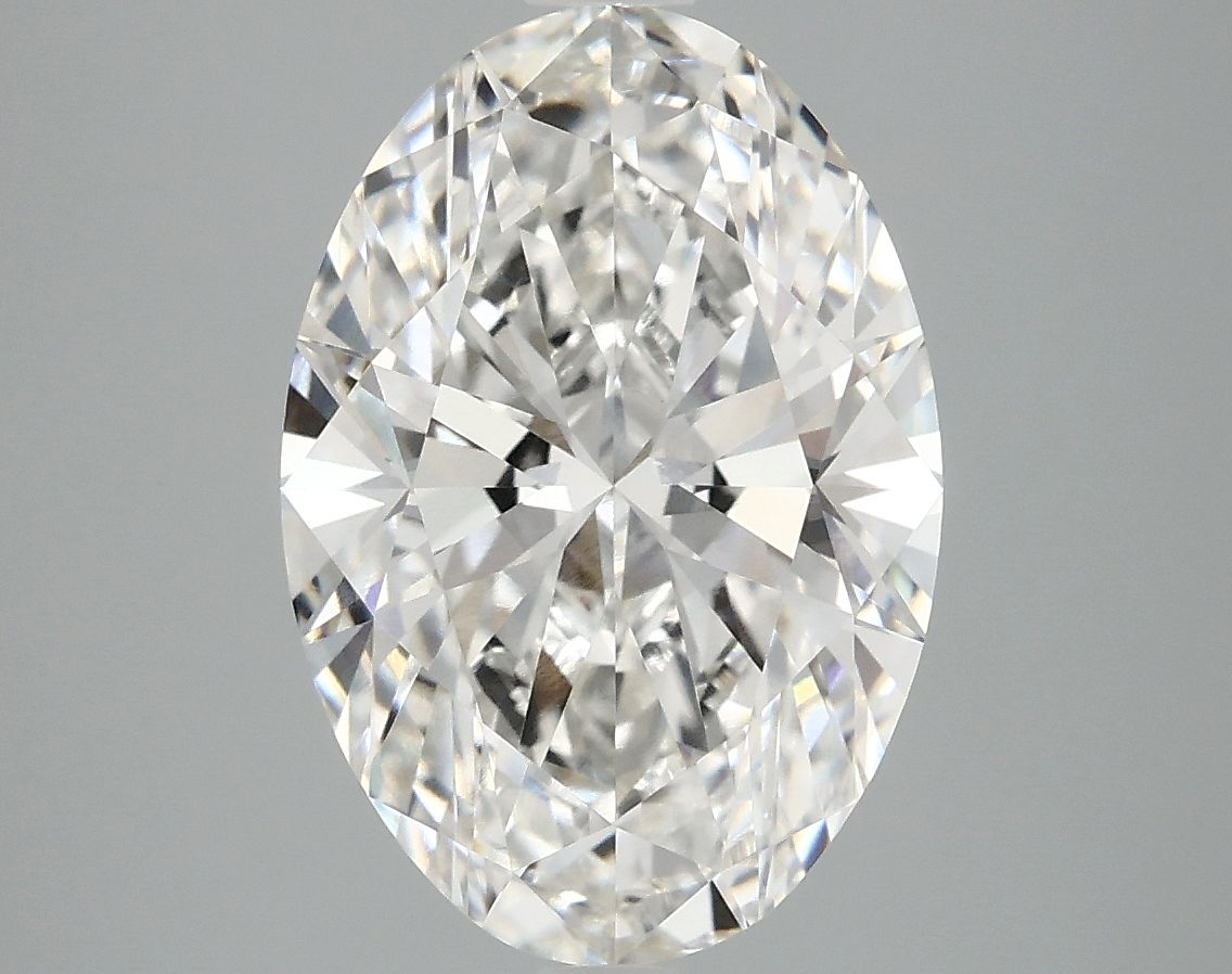 3.87 ct. oval Lab Grown Diamond front image