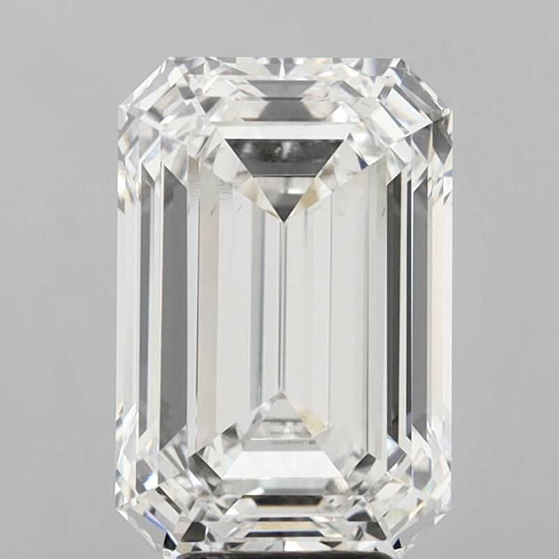 7.08 ct. emerald Lab Grown Diamond front image