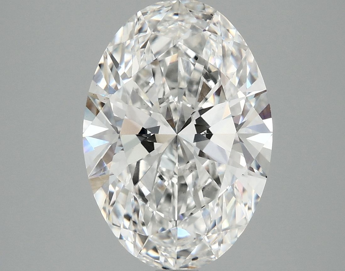 3.43 ct. oval Lab Grown Diamond front image
