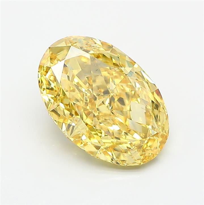 3.03 ct. oval Lab Grown Diamond front image