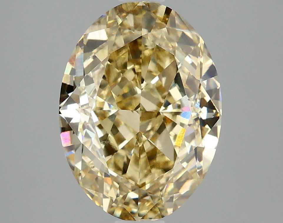 4.07 ct. oval Lab Grown Diamond front image