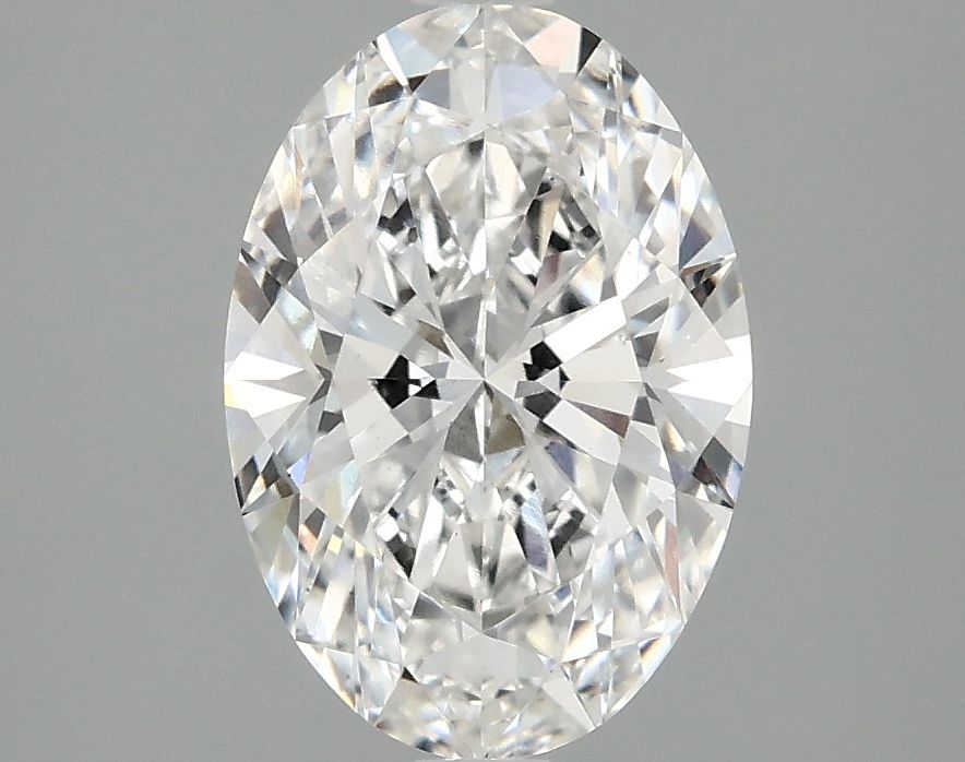 2.10 ct. oval Lab Grown Diamond front image