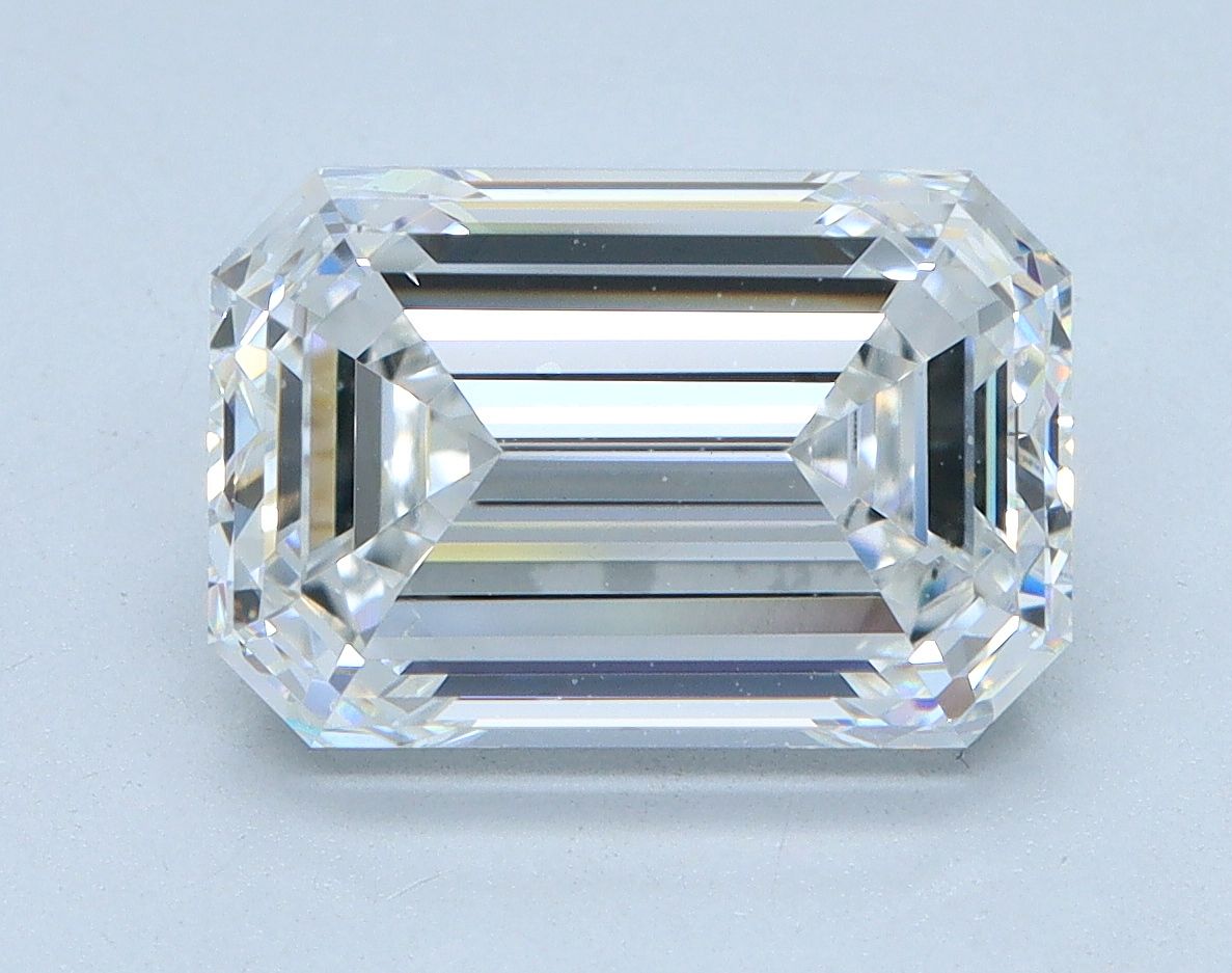 3.50 ct. emerald Lab Grown Diamond front image