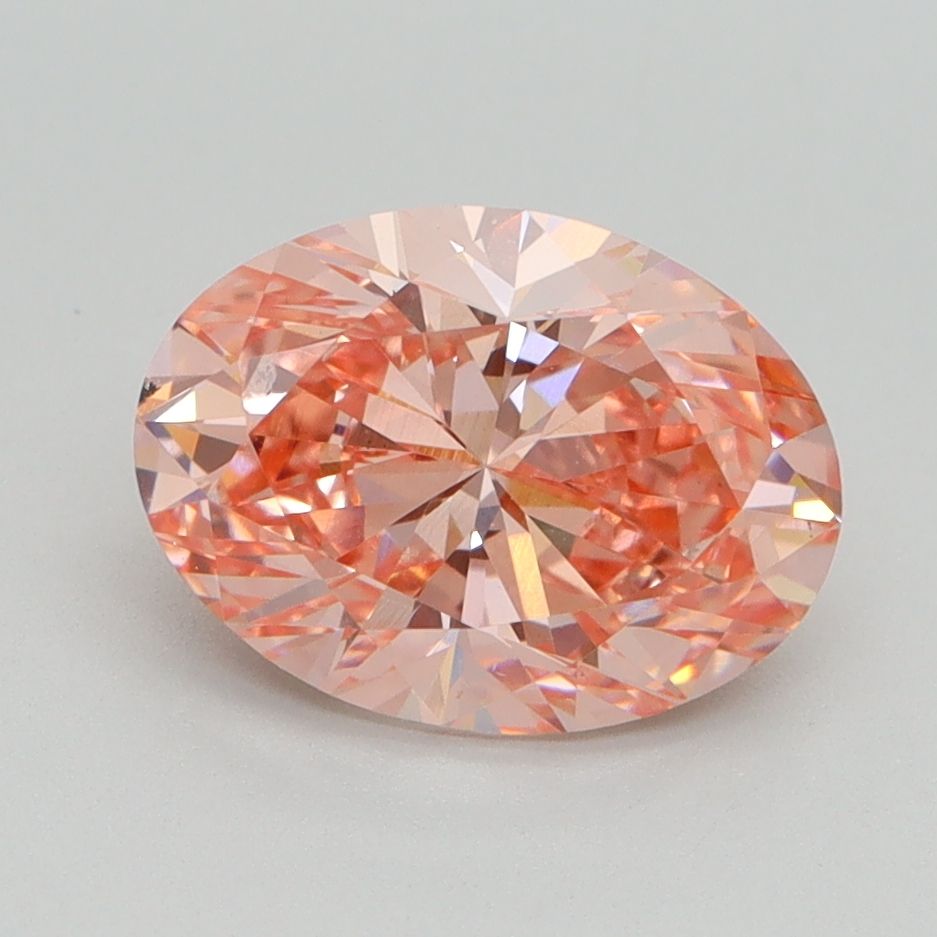 2.01 ct. oval Lab Grown Diamond front image
