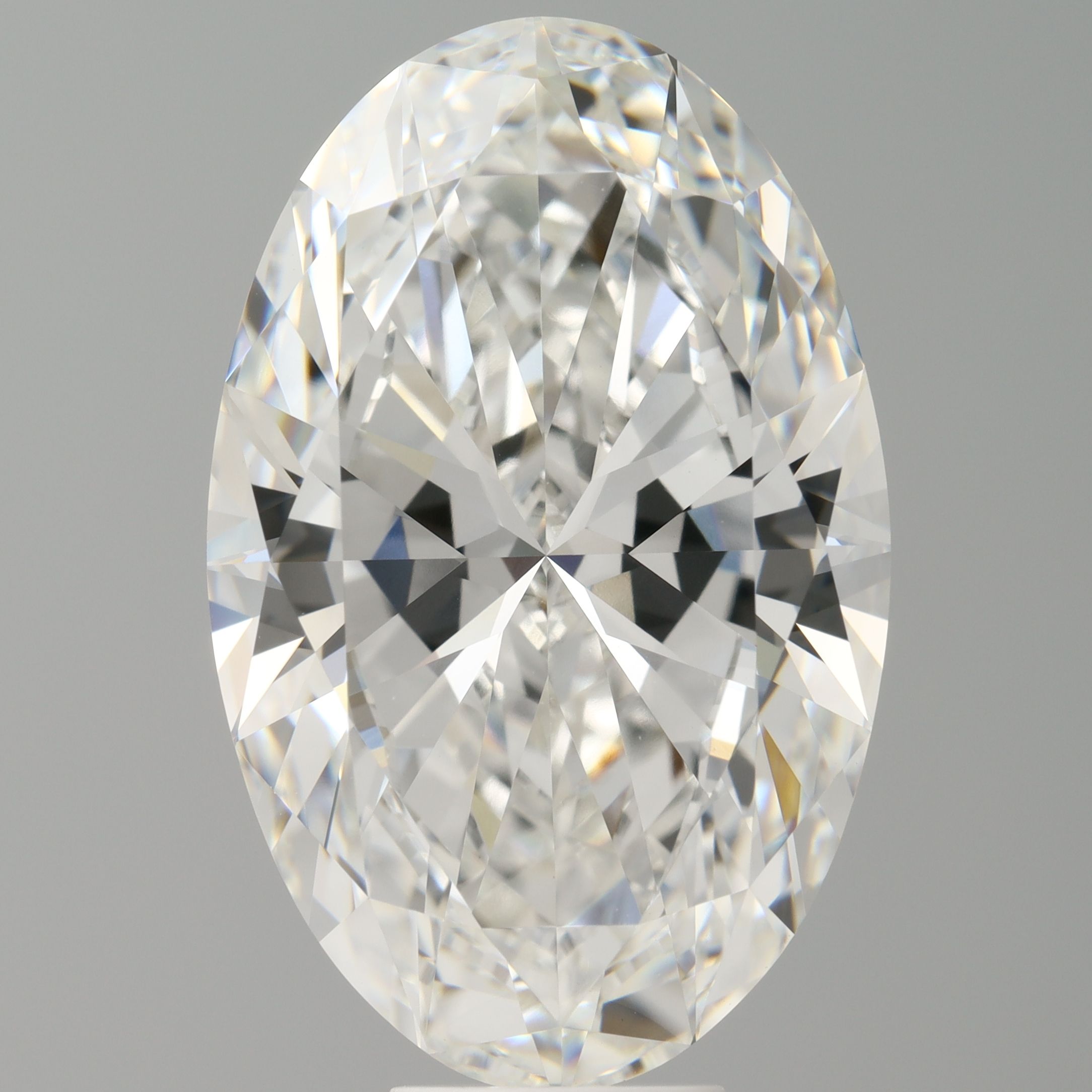 10.53 ct. oval Lab Grown Diamond front image