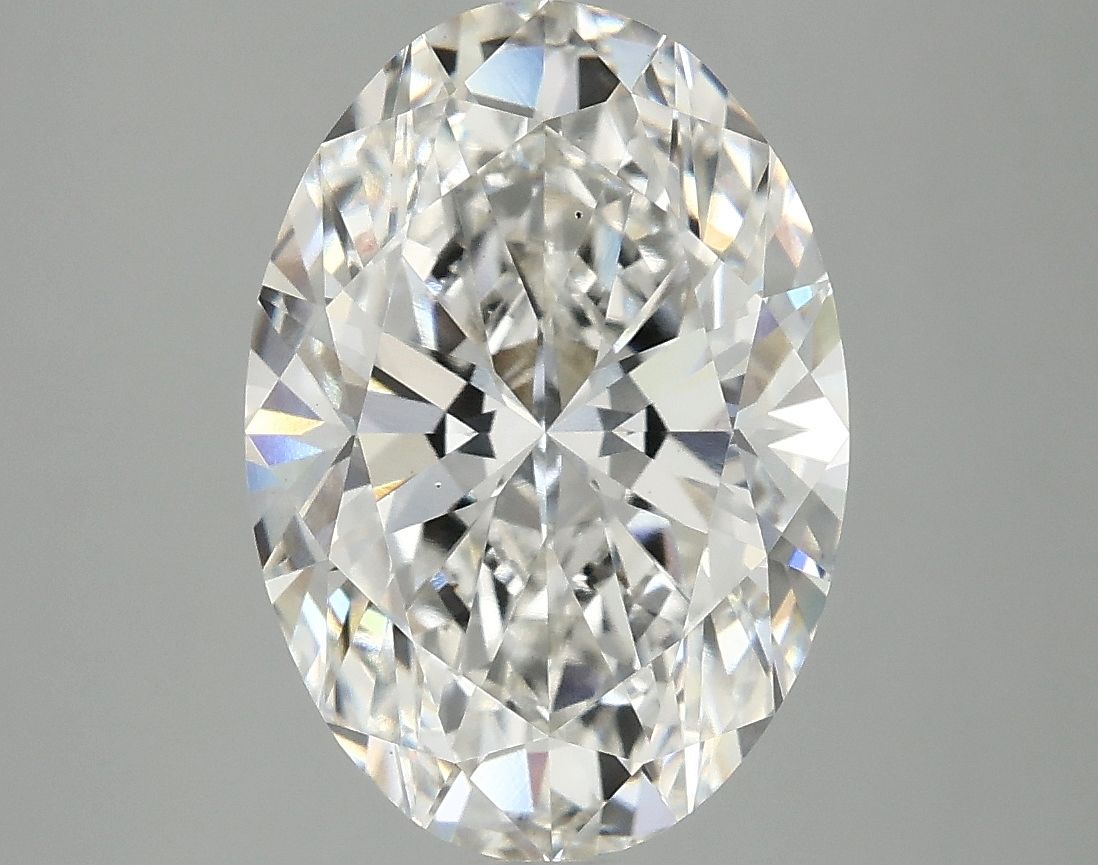 4.06 ct. oval Lab Grown Diamond front image