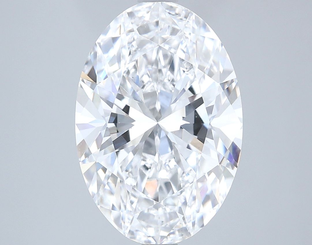 4.02 ct. oval Lab Grown Diamond front image