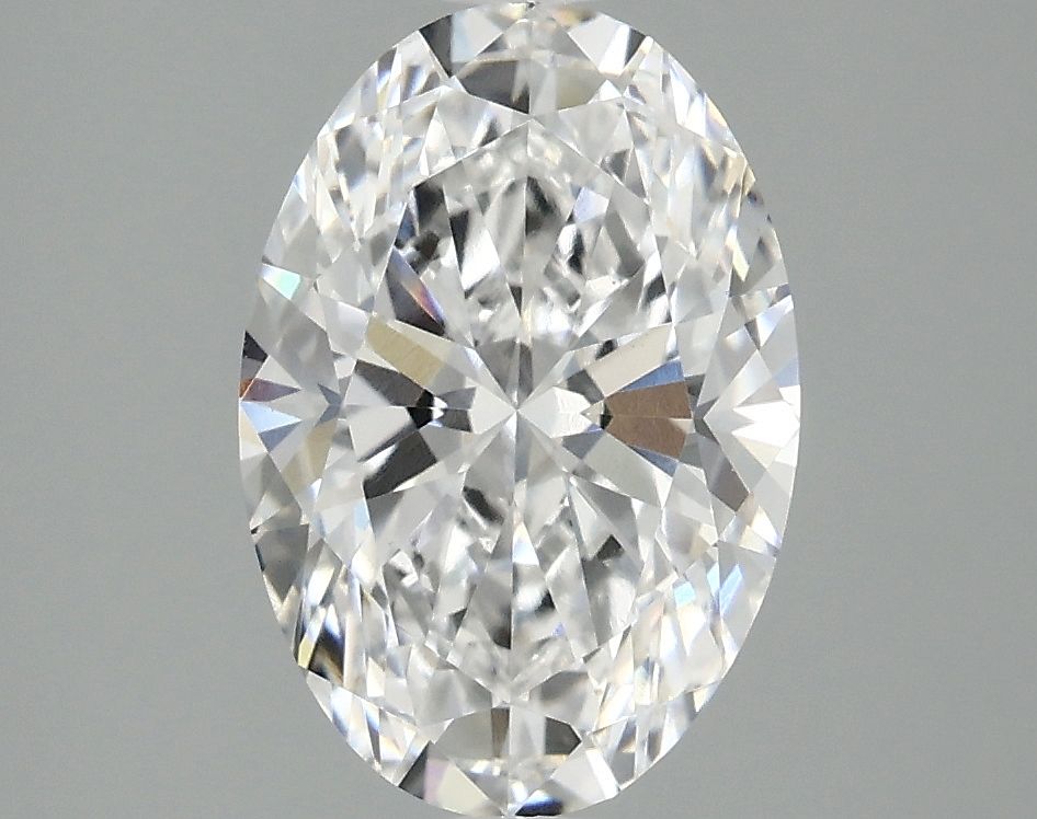 2.45 ct. oval Lab Grown Diamond front image