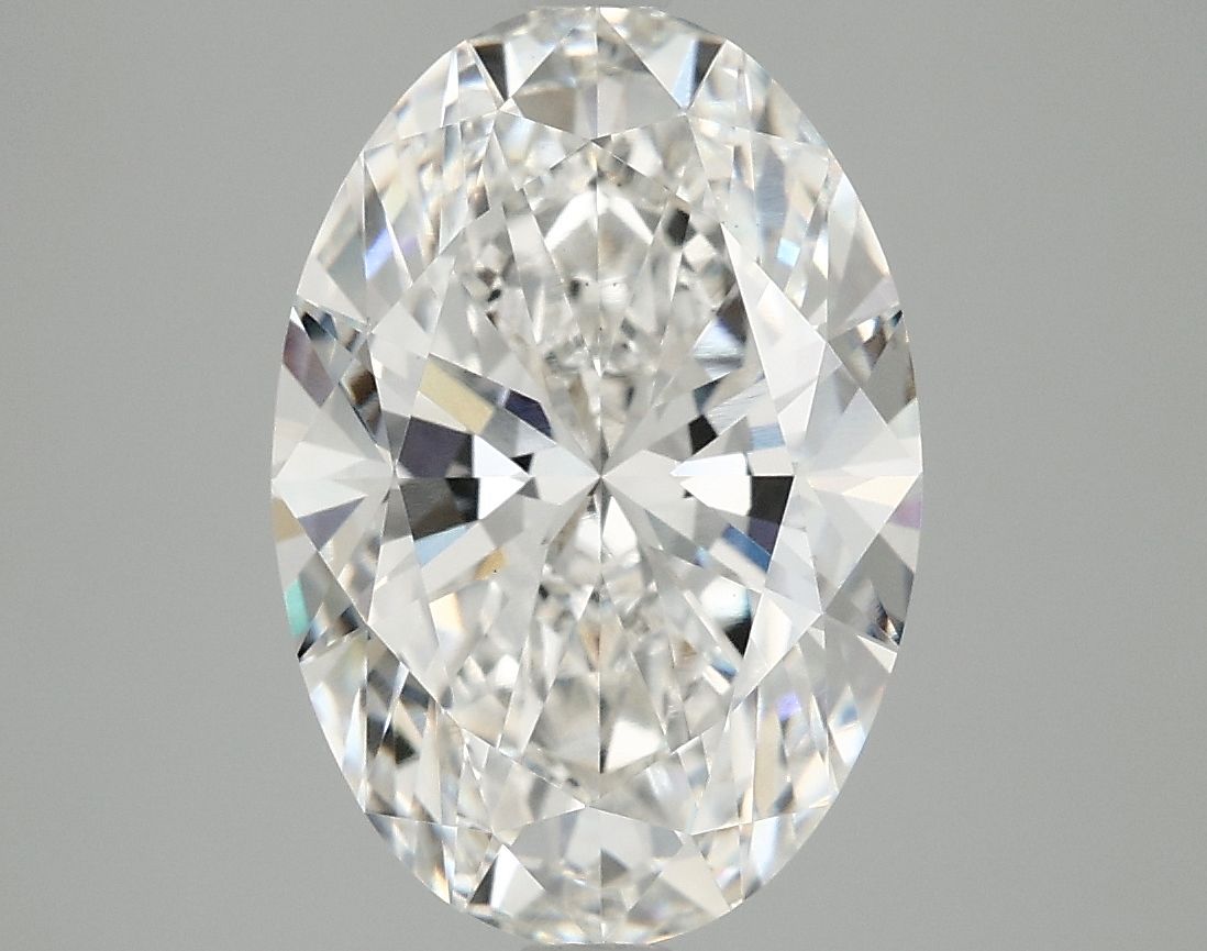 4.06 ct. oval Lab Grown Diamond front image
