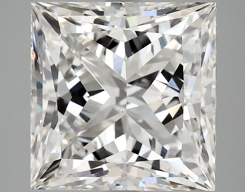4.17 ct. princess Lab Grown Diamond front image