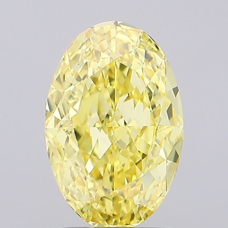2.03 ct. oval Lab Grown Diamond front image