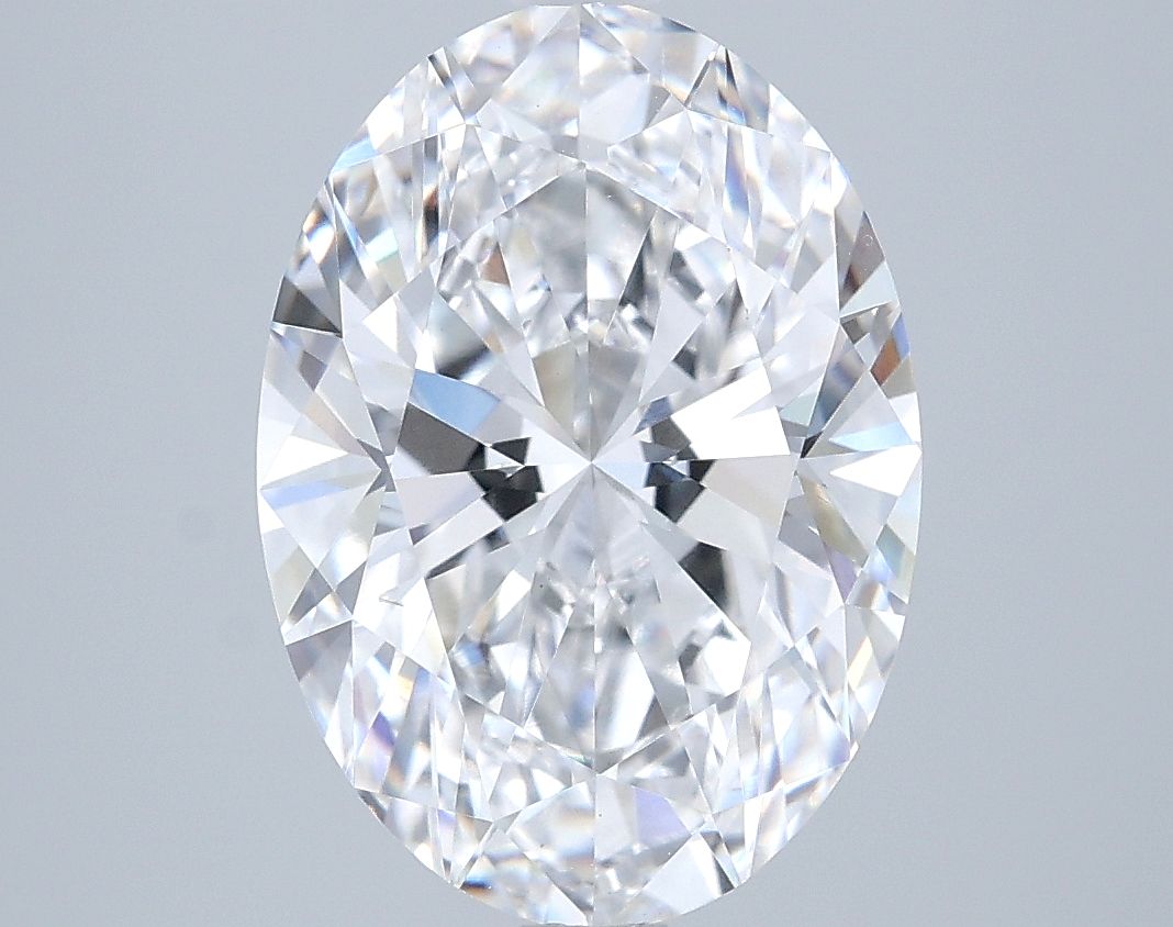 4.13 ct. oval Lab Grown Diamond front image
