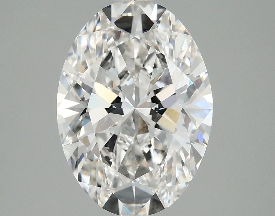 2.88 ct. oval Lab Grown Diamond front image