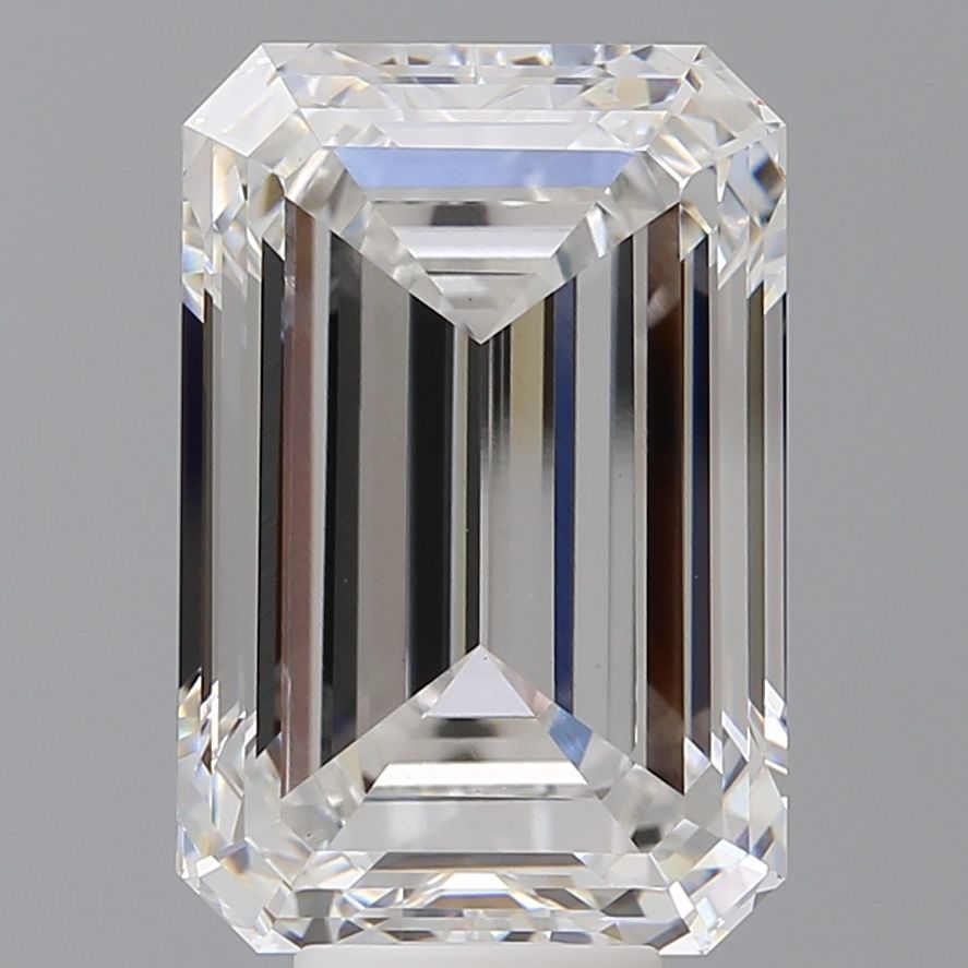 9.54 ct. emerald Lab Grown Diamond front image