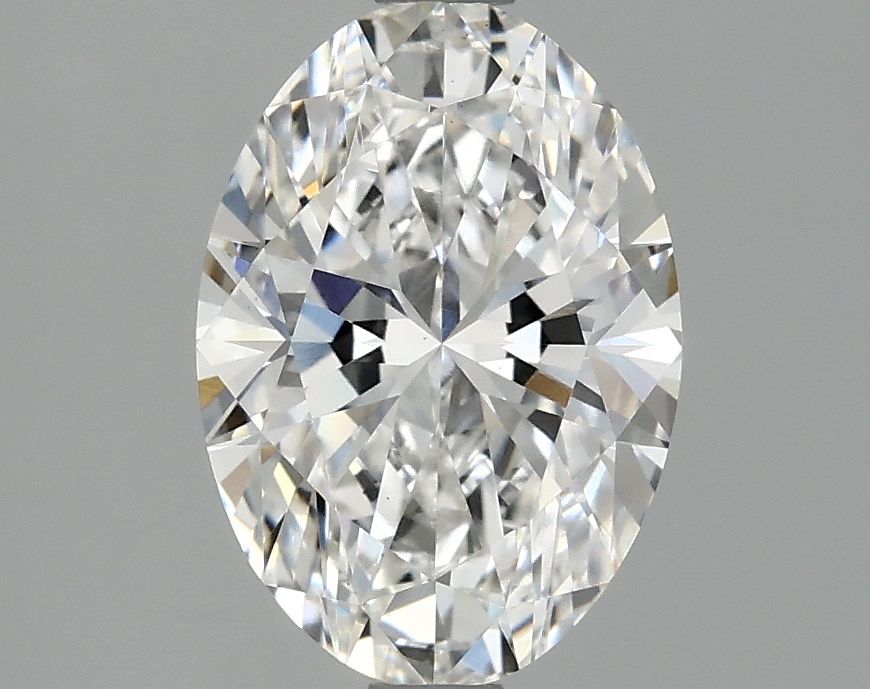2.10 ct. oval Lab Grown Diamond front image