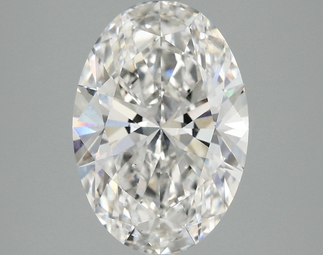 3.82 ct. oval Lab Grown Diamond front image