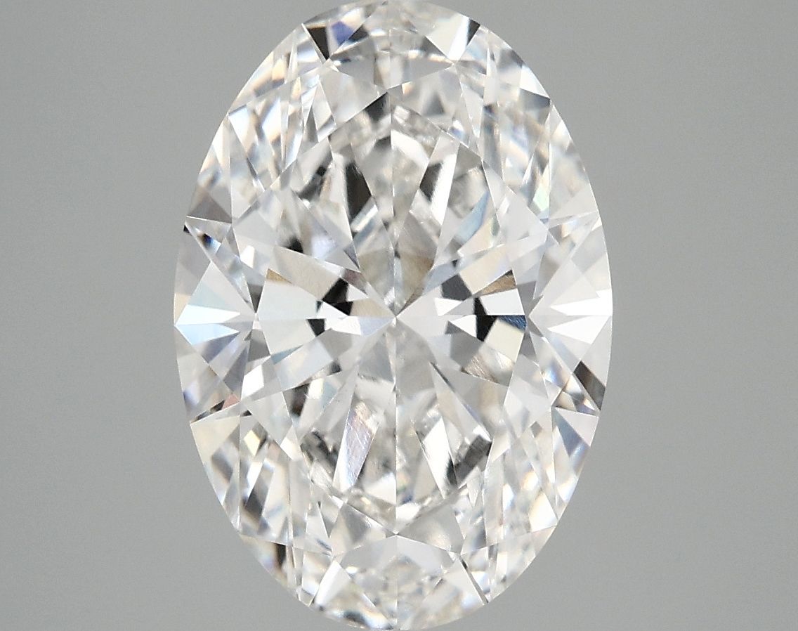 4.07 ct. oval Lab Grown Diamond front image