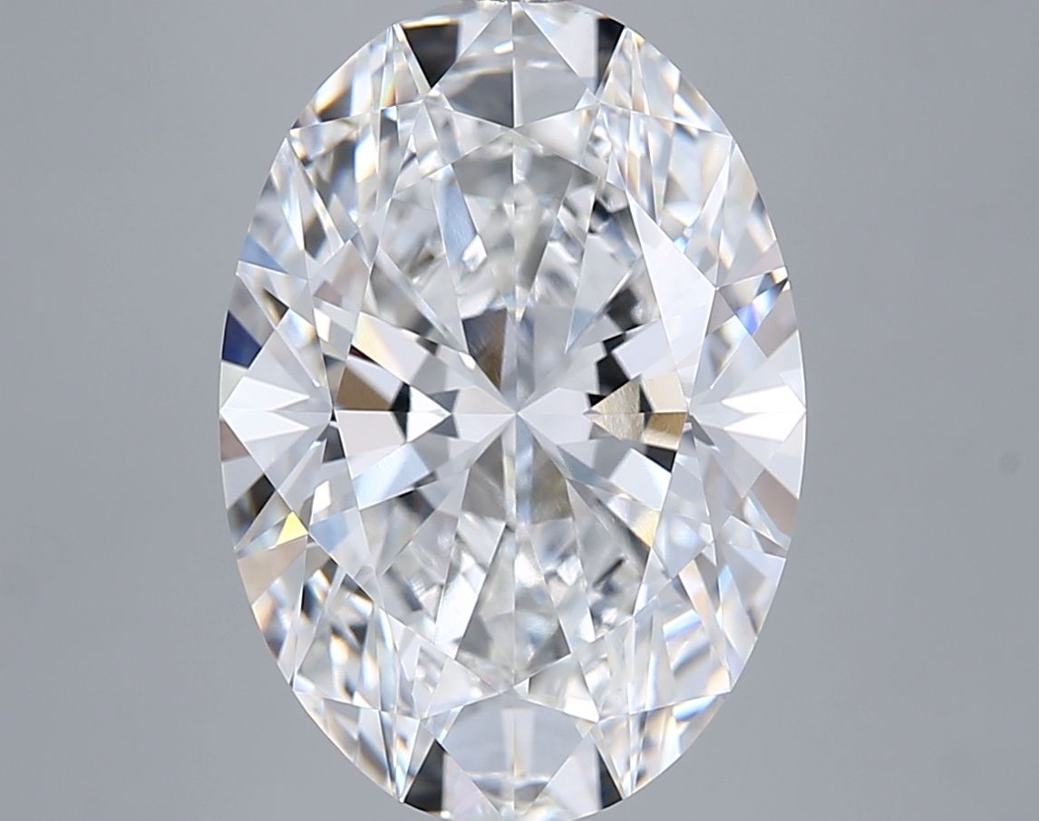 6.05 ct. oval Lab Grown Diamond front image