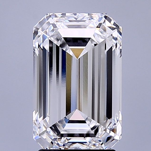3.17 ct. emerald Lab Grown Diamond front image