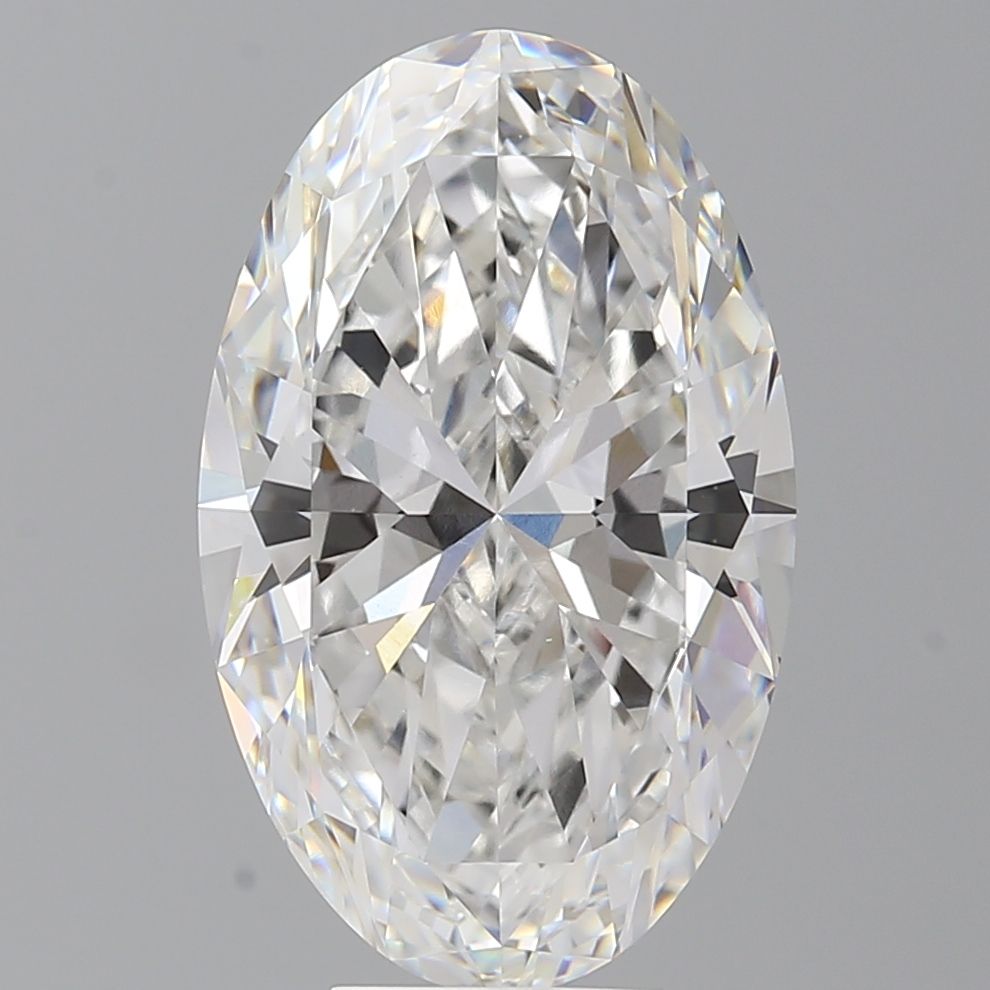 7.56 ct. oval Lab Grown Diamond front image