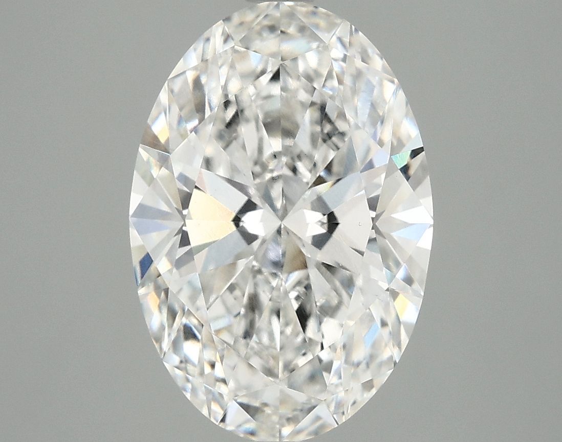 4.04 ct. oval Lab Grown Diamond front image